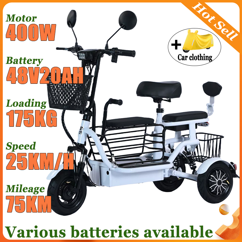 Folding Electric Scooter - NEW Adult Tricycle Travel Parent-child Fold