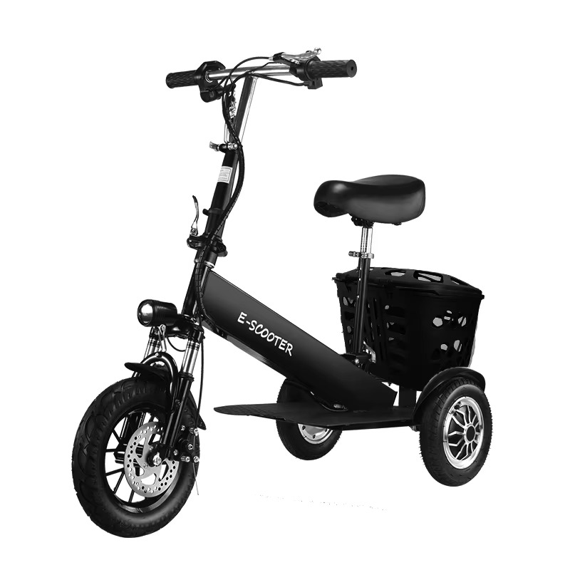 【2026】3 Wheel 2 Seats Folding  - Folding Electric Scooter review and price