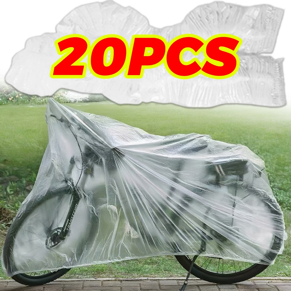 Clear Plastic Bicycle Cover Po - Electric Scooter Rain Cover review and price