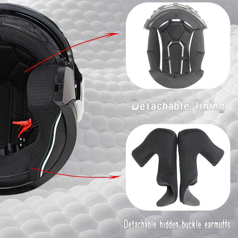715 Motorcycle Open Face Helme - Scooter Helmet Set review and price